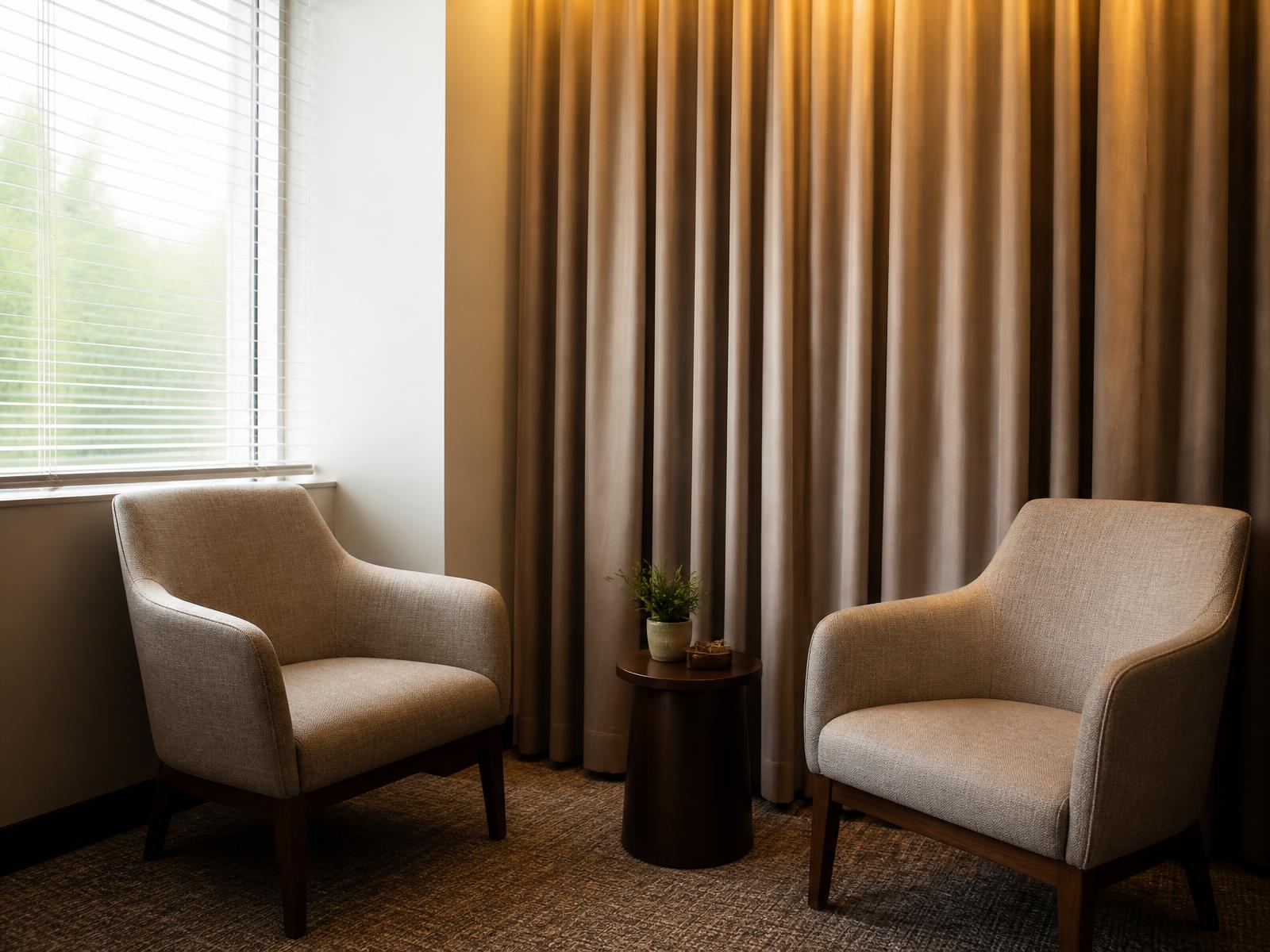 Private treatment room at Grace MedSpa for VTone pelvic-floor care